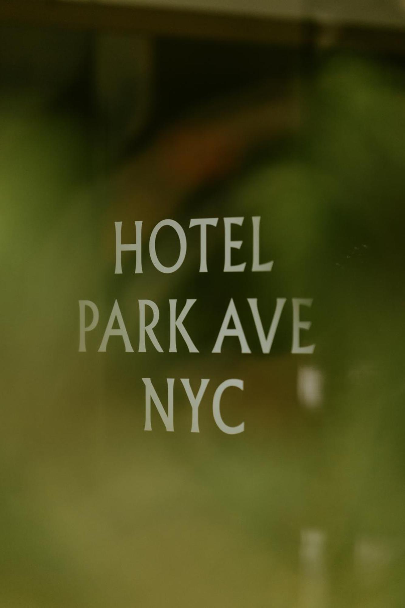 Hotel Park Ave New York Exteriör bild